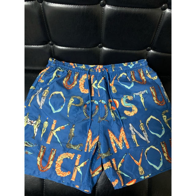 Supreme 18ss alphabet water shortsショートパンツ