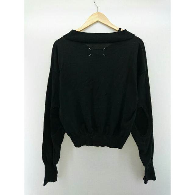 19ss エルボーパッチVネックニット - tigeriam.com