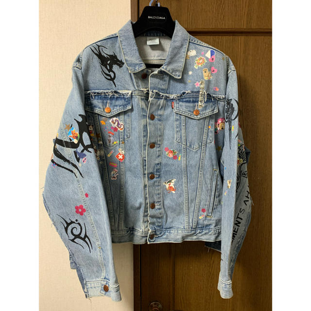 vetements デニム　ジャケット