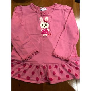 ミキハウス(mikihouse)のミキハウス　チュニック  トップス　90(Tシャツ/カットソー)