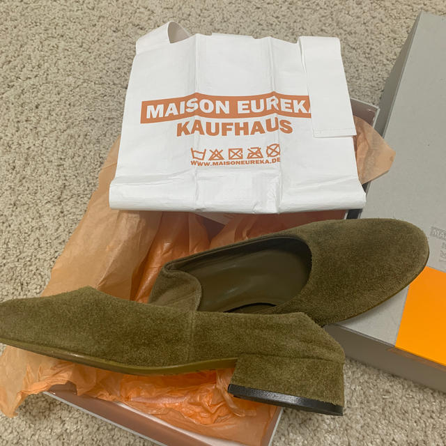 Maison Martin Margiela(マルタンマルジェラ)のメゾンエウレカ MAISON EUREKA  スリッポン　パンプス　トゥモロー　 レディースの靴/シューズ(ハイヒール/パンプス)の商品写真