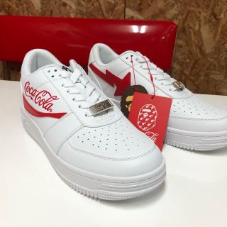 アベイシングエイプ(A BATHING APE)のA BATHING APE  COCACOLA BAPESTA 25.5cm (スニーカー)