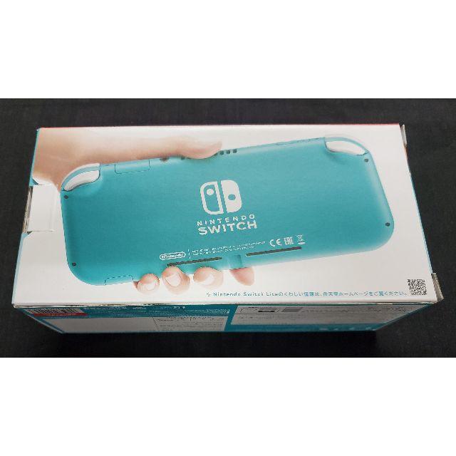 【新品】Nintendo Switch Lite  ターコイズ 保証書