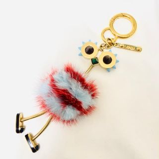 フェンディ(FENDI)のFENDI フェンディ モンスター キーホルダー ファー(キーホルダー)