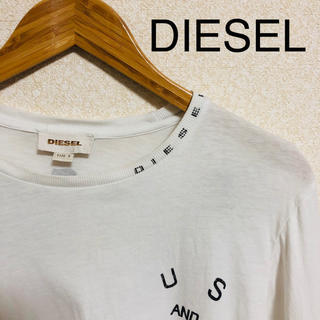 ディーゼル(DIESEL)のディーゼル　長袖　カットソー　ロゴ　(Tシャツ/カットソー(七分/長袖))