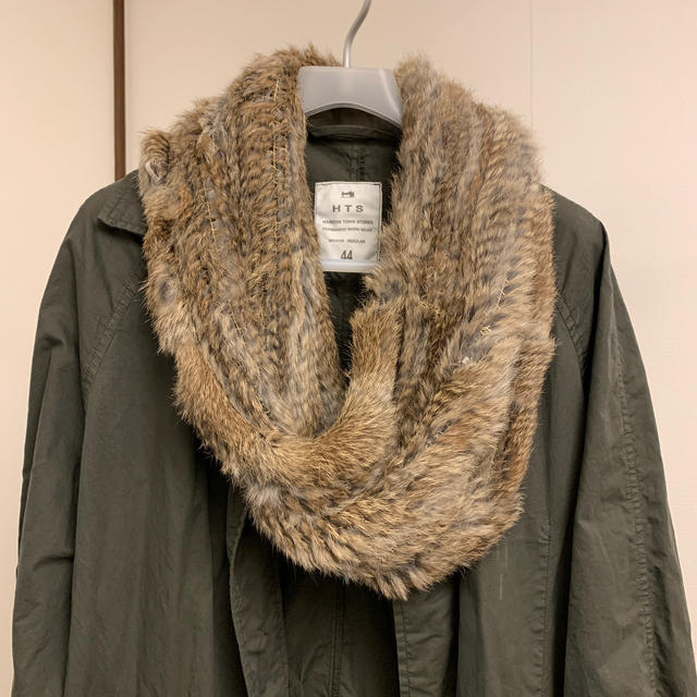 【新品・未使用】【nabro】stretch fur スヌード