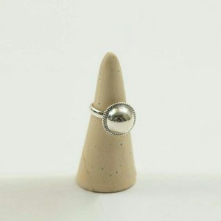 トゥデイフル(TODAYFUL)の【美品】TODAYFUL ネイティブボールリング SILVER925 アクセ指輪(リング(指輪))