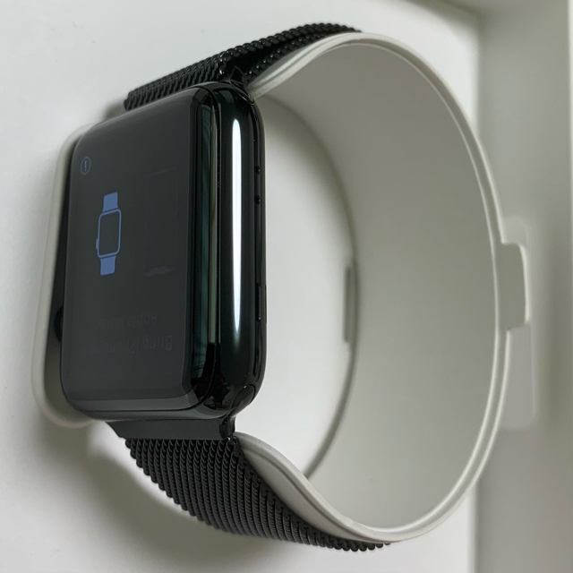 Apple Watch 3 42mm セルラーステンレス+ミラネーゼループ