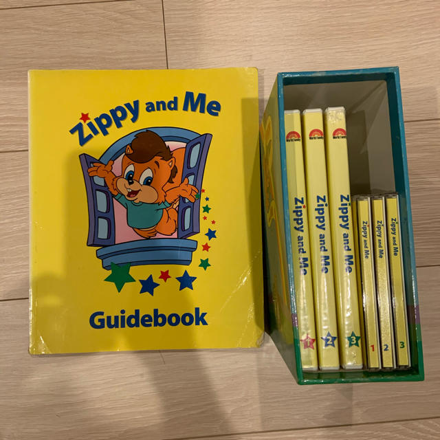 ★Zippy and Me★<DVD, CD, Guidebook, 箱>