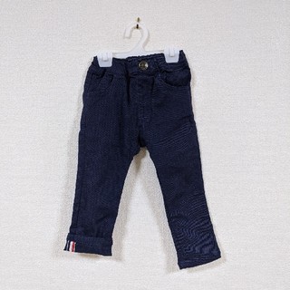 【90cm】ボブソンの紺色パンツ(パンツ/スパッツ)