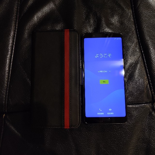 sharp aquos sense 3 plus ブラック SIMフリー - スマートフォン本体