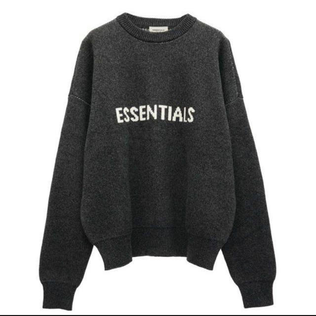 FOG ESSENTIALS Knit Sweater / 黒 / L - ニット/セーター