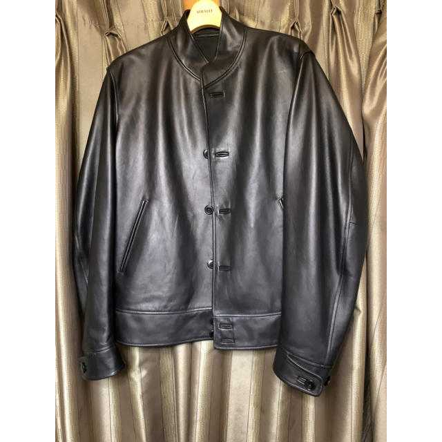 COMOLI - comoli 20aw シープスキンライダースジャケット コモリ COMOLI - comoli 20aw シープスキンライダースジャケット コモリ