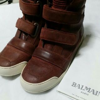 バルマン(BALMAIN)の☆売切☆超高級人気ブランド☆定価15万☆超希少☆バルマン☆スニーカー☆ベルクロ(スニーカー)