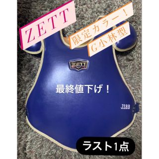 ゼット(ZETT)のキャッチャー防具 プロテクター(防具)