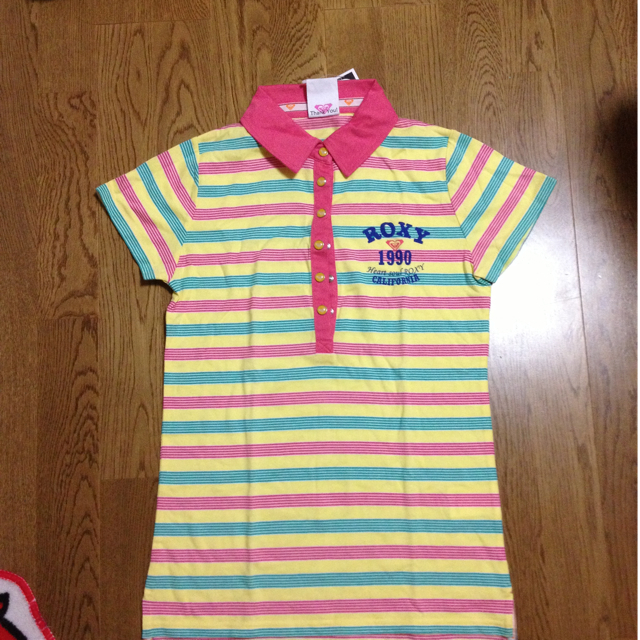 Roxy(ロキシー)のROXY未使用ポロ♡ レディースのトップス(ポロシャツ)の商品写真