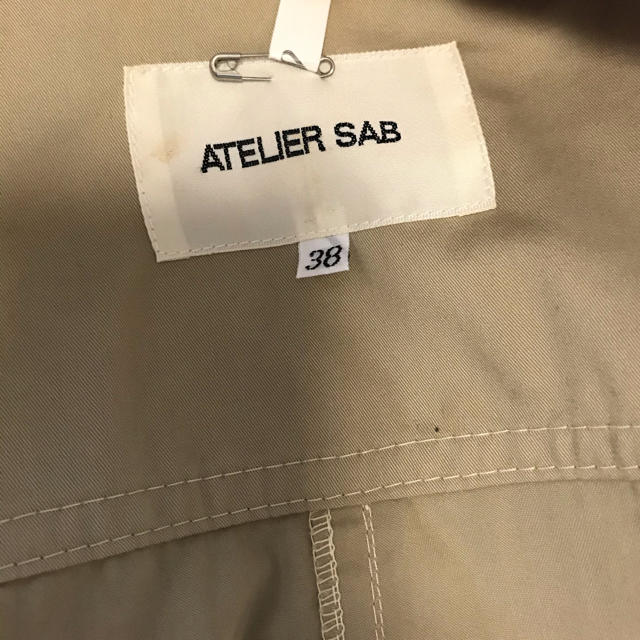ATELIER SAB(アトリエサブ)のクリーニング済み　アトリエサブ　 ミリタリージャケット　 レディースのジャケット/アウター(ミリタリージャケット)の商品写真