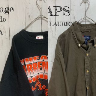 チャップス(CHAPS)のまとめ2品 専用 アースカラー BD シャツ 90s(シャツ)