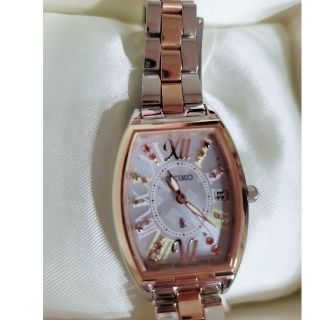 SEIKO - 人気商品☆SEIKOルキア電波ソーラー腕時計SSVW130 レディース