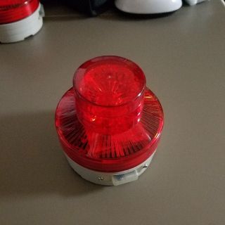 LED 赤色回転灯乾電池仕様(防滴)(ライト/ランタン)