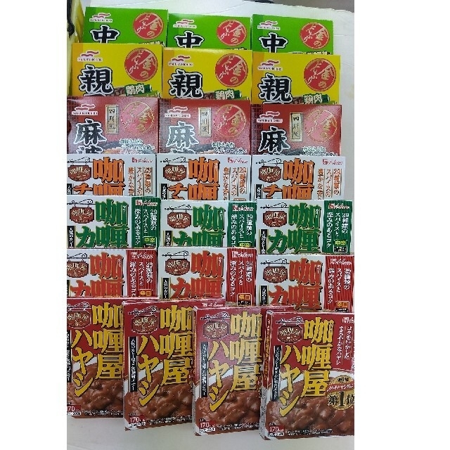 【地域限定】 レトルト食品 22食 詰め合わせ  食品/飲料/酒の食品(米/穀物)の商品写真