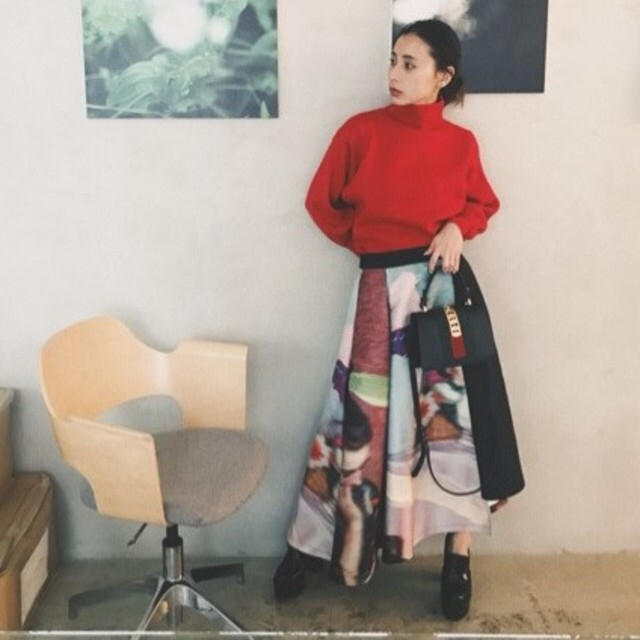 もデザイン Ameri VINTAGE - AMERI EMILIA TUCK SKIRTの通販 by momo's ...