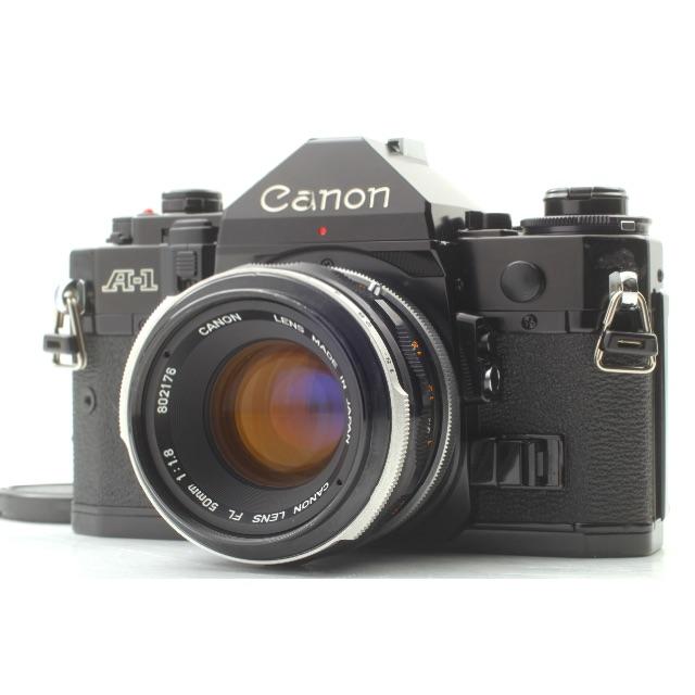 Canon(キヤノン)のCANON キヤノン A-1 50mm F1.8 スマホ/家電/カメラのカメラ(フィルムカメラ)の商品写真