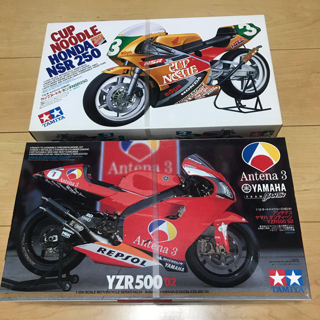 yzr-m1タミヤ　1/12オートバイシリーズ　2個セット（絶版品）