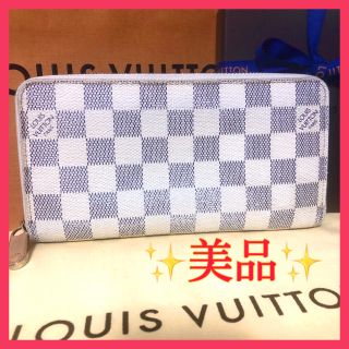 LOUIS VUITTON - ✨美品✨ルイヴィトン ダミエ アズール ジッピー