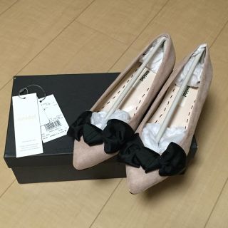 スナイデル(SNIDEL)の新品♡リボン フラットシューズ(ハイヒール/パンプス)