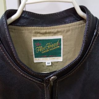 フラットヘッド(THE FLAT HEAD)の豚熊大和さま専用(レザージャケット)