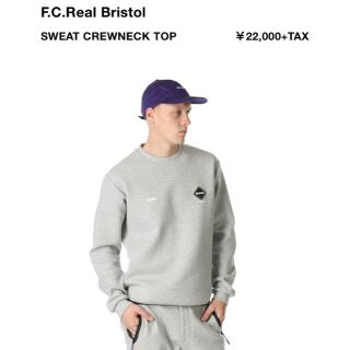 エフシーアールビー(F.C.R.B.)のFCRB 2020 SWEAT CREWNECKTOP未使用 サイズS(スウェット)