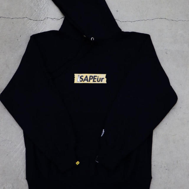 Supreme - FR2×SAPEur サプール パーカー XXL 黒 コラボの通販 by