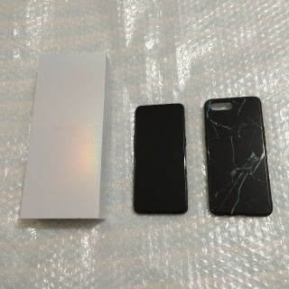 oppo reno a 128gb Black (Rakuten)　中古美品(スマートフォン本体)