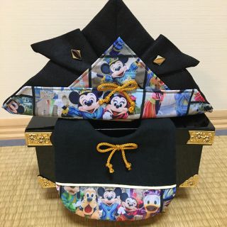 ディズニー(Disney)のかぶれる兜＆スタイ　ミッキー　ディズニー　兜(その他)