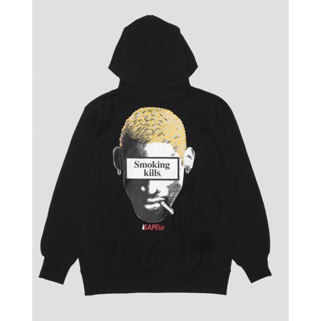 SAPEur FR2 Smoking kills Head Hoodie  M