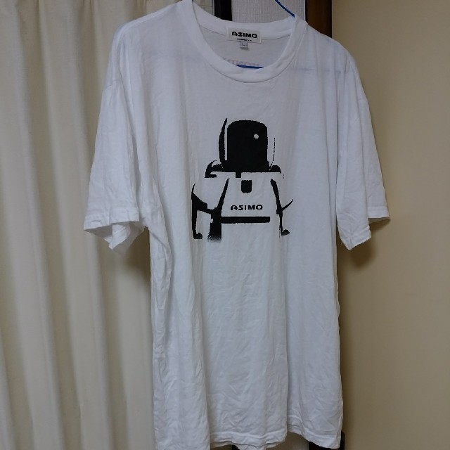 ホンダ(ホンダ)のＨＯＮＤＡ　ASIMO Ｔシャツ　Lサイズ エンタメ/ホビーのコレクション(ノベルティグッズ)の商品写真