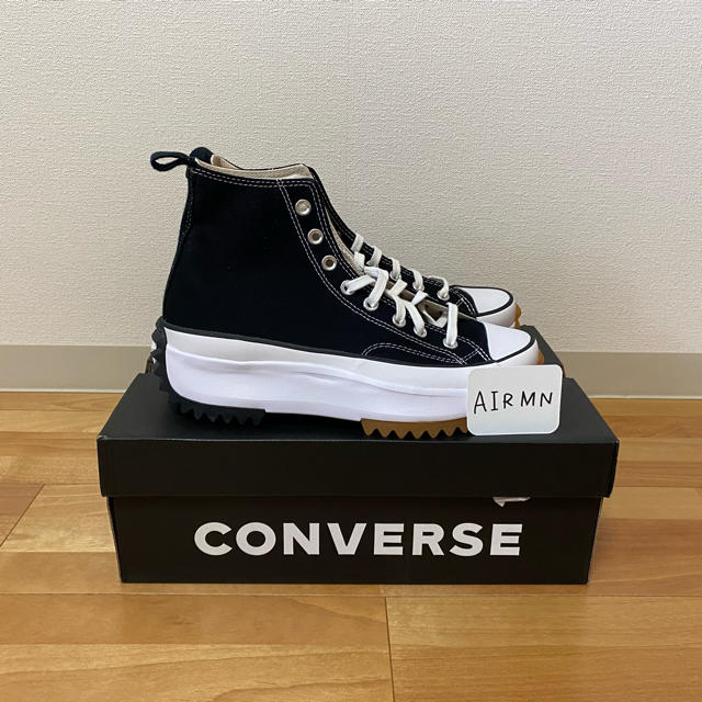 CONVERSE(コンバース)のconverse Run Star Hike 黒 メンズの靴/シューズ(スニーカー)の商品写真