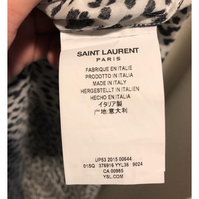 SAINT LAURENT PARIS サンローラン　レオパードシャツ 2