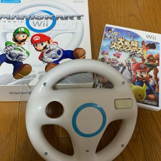 ウィー(Wii)の美品！！　早い者勝ち！　wii  マリオカート　スマッシュブラザーズ(家庭用ゲームソフト)