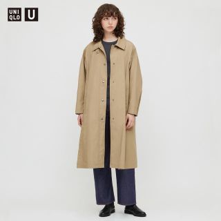 ユニクロ(UNIQLO)の【おでん様専用】UNIQLO U ユニクロユー ライトロングコート　Sサイズ(ロングコート)