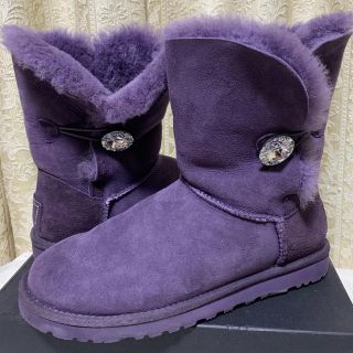 アグ(UGG)の【最終値下げ］アグ　ブーツ　パープル(ブーツ)