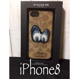 コーチ(COACH)のコーチ　ディズニーコラボ　新品　iPhone ８ ケース(iPhoneケース)