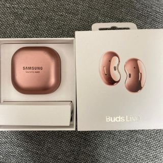 サムスン(SAMSUNG)のGalaxy Buds Live ブロンズ(ヘッドフォン/イヤフォン)