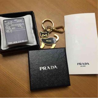 プラダ(PRADA)のPRADA ★猫ちゃんキーリング★(その他)