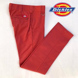 ディッキーズ(Dickies)の【美品】ディッキーズ 3876 チノ ワークパンツ レアカラー スリムストレート(ワークパンツ/カーゴパンツ)