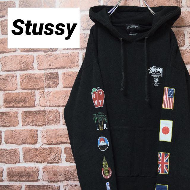 STUSSY - 《ステューシー》希少国旗モデル ワールドツアーパーカー