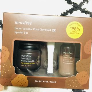 イニスフリー(Innisfree)のinnisfree◎スーパーヴォルカニックポアクレイマスクスペシャルセット(パック/フェイスマスク)