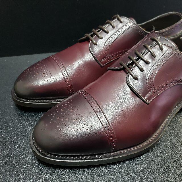 Santoni(サントーニ)のサントーニ（Santoni） イタリア製革靴 ボルドー UK9 メンズの靴/シューズ(ドレス/ビジネス)の商品写真