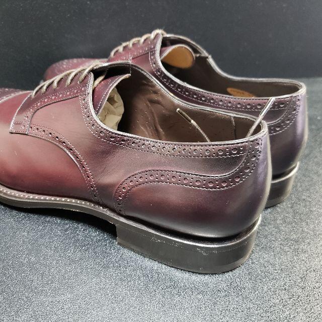Santoni(サントーニ)のサントーニ（Santoni） イタリア製革靴 ボルドー UK9 メンズの靴/シューズ(ドレス/ビジネス)の商品写真